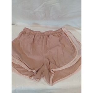 Nike Dri Fit Running Shorts Womens XL Pink Athletic Performance Shorts
